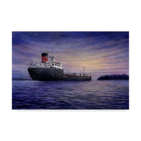 Trademark Fine Art John Morrow 'To the Sea' Canvas Art, 12x19 ALI21294-C1219GG
